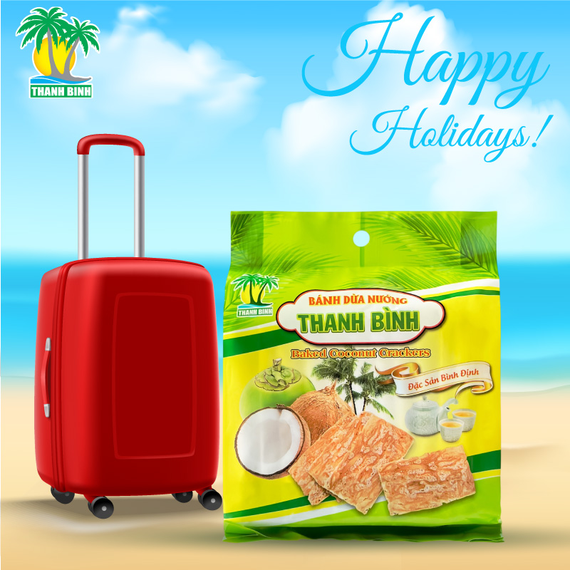 Bánh dừa nướng đặc sản Bình Định 