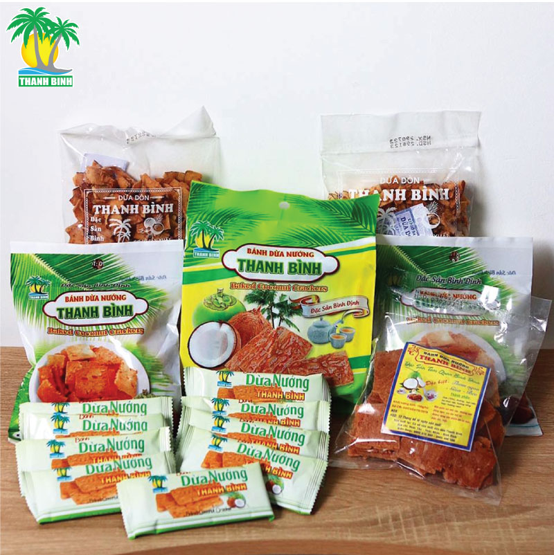 Bánh Dừa Nướng Thanh Bình là đại diện Sản phẩm OCOP tiêu biểu của Thị xã Hoài Nhơn.