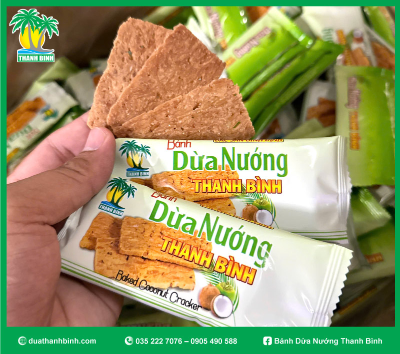 Tại sao nên chọn bánh dừa nướng sản xuất tại Bình Định?