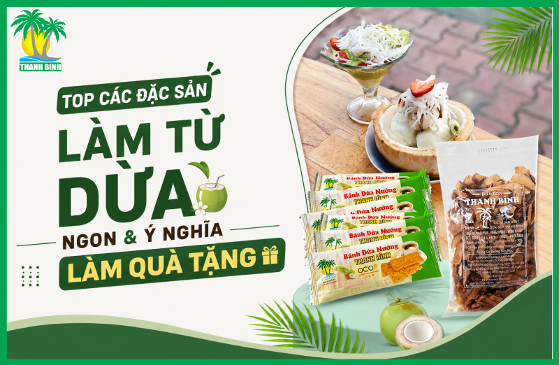 các đặc sản từ dừa