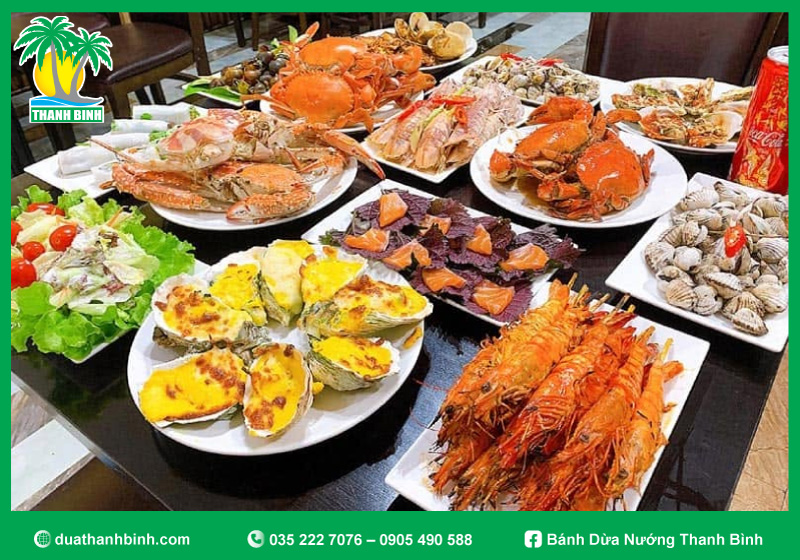 Hải sản tươi sống tại các cửa biển