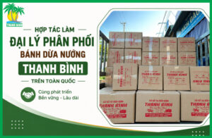 Phân phối bánh dừa nướng