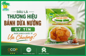 Thương hiệu bánh dừa nướng uy tín